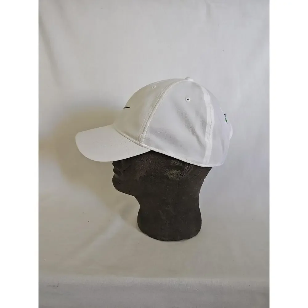 Nike golf‎ Club Hat Men's Cap M/L WHITE SNAPBACK DRI-FIT Adjustable Lightweight